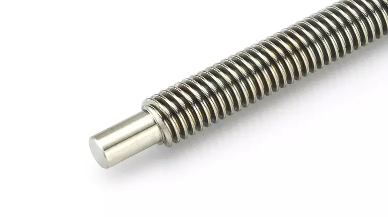 Lead screws with trapezoidal thread