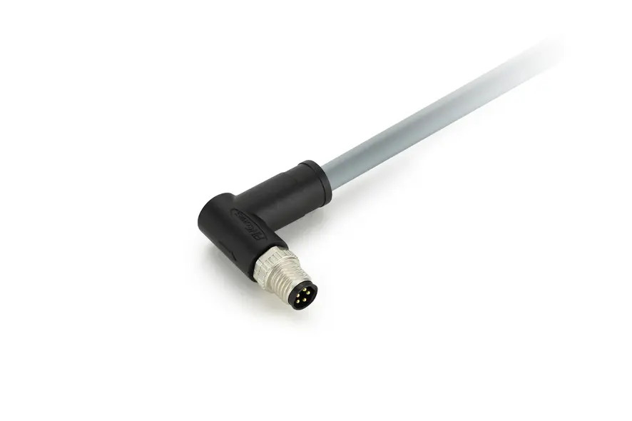 Connection Cable M8 CAN in/out Angled 2m | Nanotec