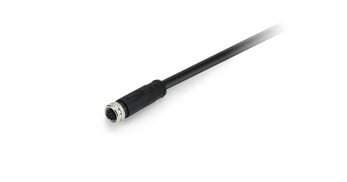 ZK-M8-8-2M-1-PUR-S - Connection cable M8 | Nanotec