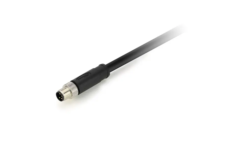 Connection Cable M8 Modbus RTU in/out Straight 5m | Nanotec