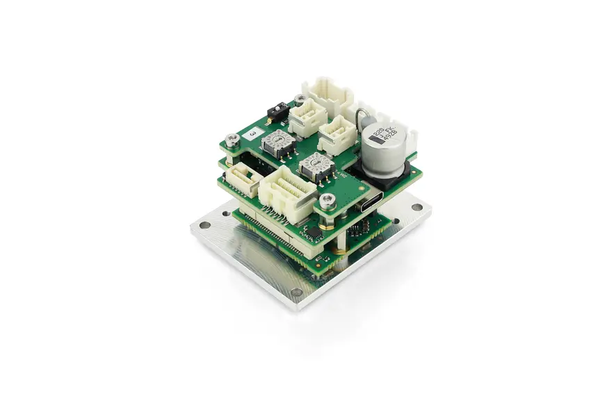 Nanotec CLC3 servo drive: 3 A open-frame motor controller for OEM, robotics, machine tools & embedded motion control systems.