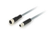Connection Cable M12 CAN in/out Straight 5m | Nanotec
