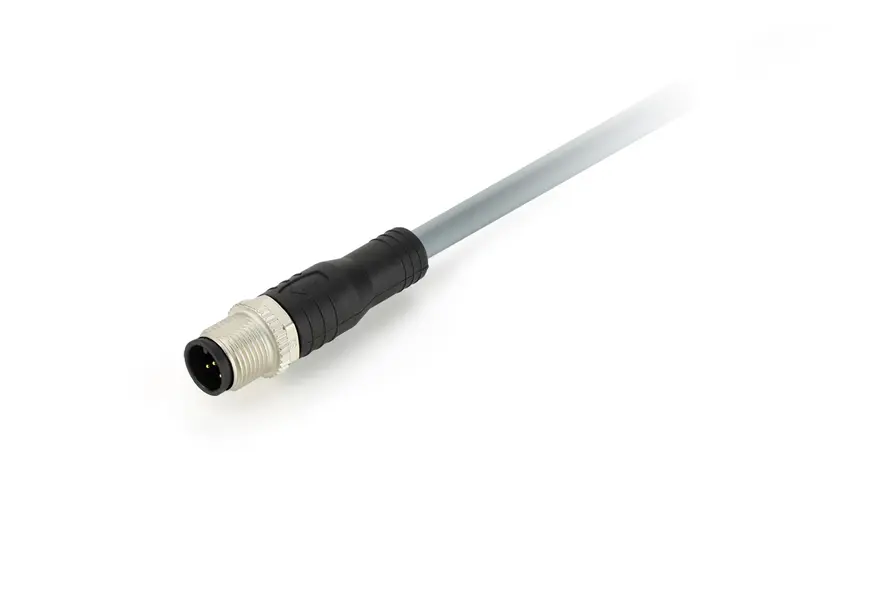Connection Cable M12 CAN out Straight 2m | Nanotec