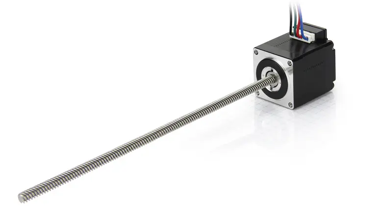 nema 11 external linear actuator with rotating screw (driven screw)