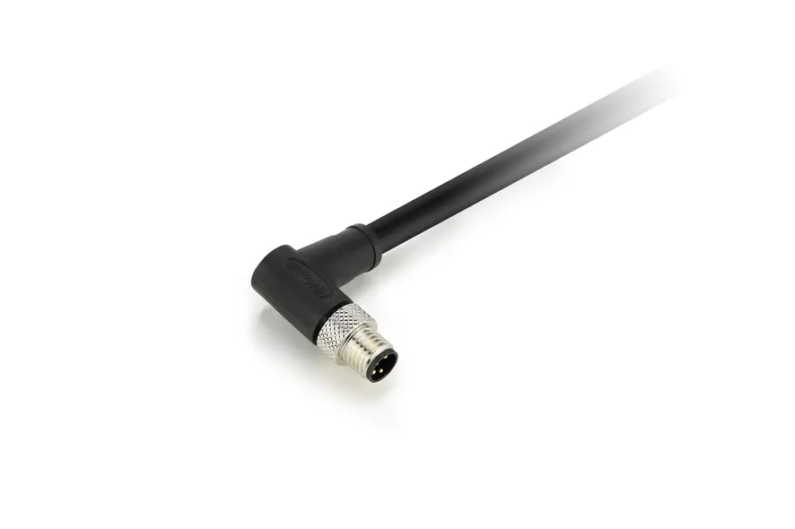 Connection Cable M8 Modbus RTU in/out Angled 2m | Nanotec