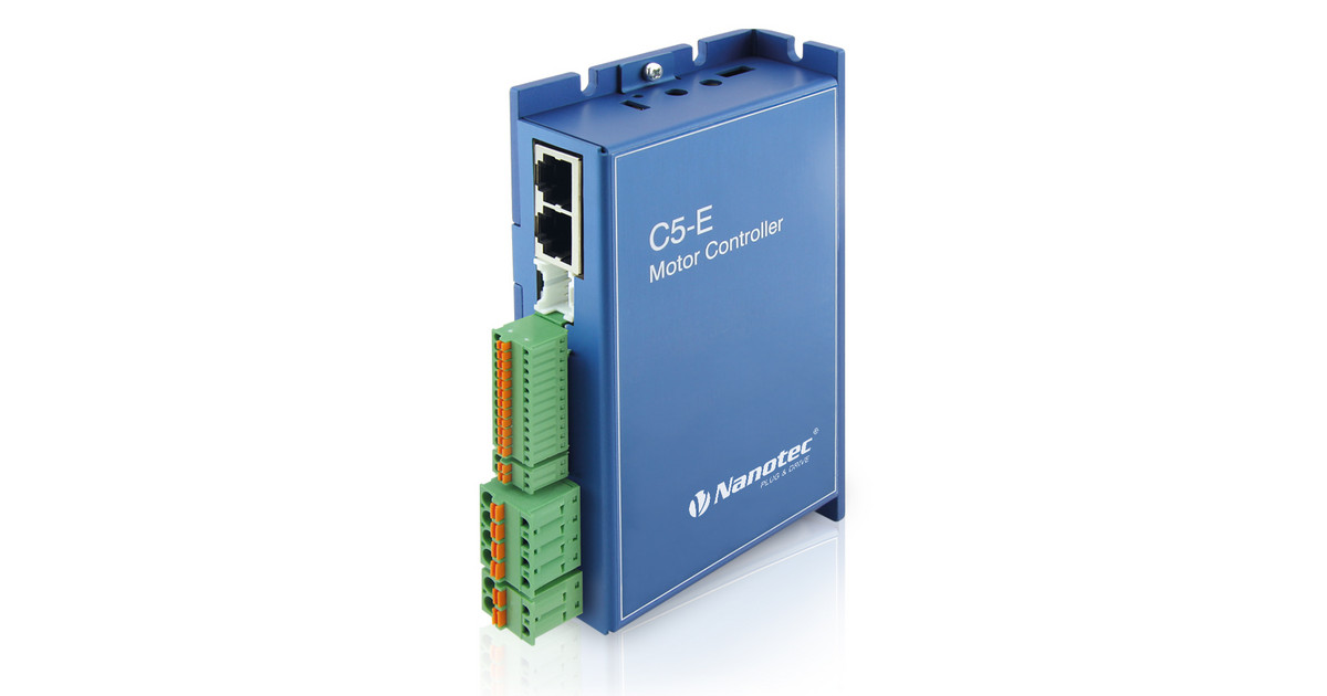 デコノフ　e C5-E-2-09 - Motor controller/drive for CANopen… | Nanotec