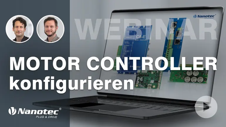 Motor Controllers and Brushless DC motor control tutorial by Nanotec, providing an in-depth guide for efficient motor management and optimization in industrial applications