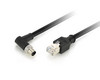 Connection Cable M8 Profinet / EtherNet/IP / Modbus TCP / EtherCAT Angled 2m | Nanotec