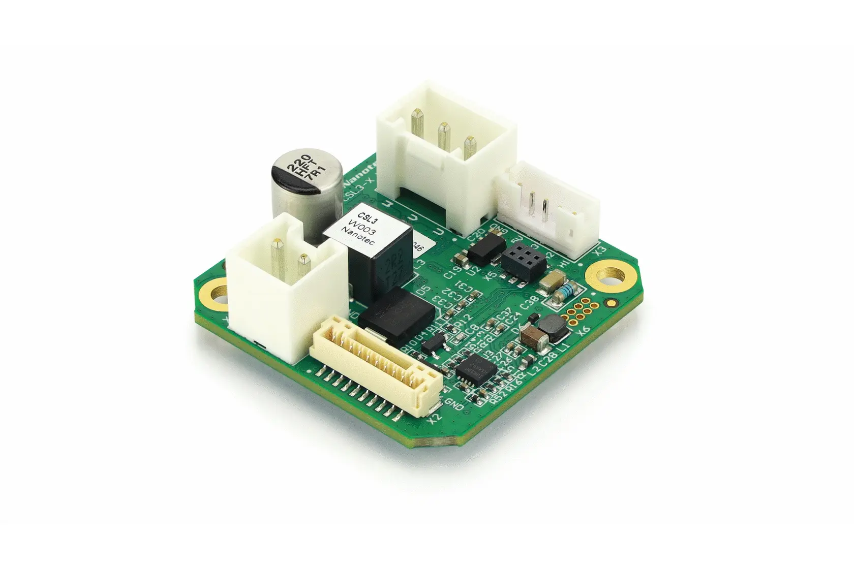 CSL3: BLDC motor controllers / drives from Nanotec. 16 different movement profiles. Speed and position control. Pick the optimal BLDC motor controller / drive for you!